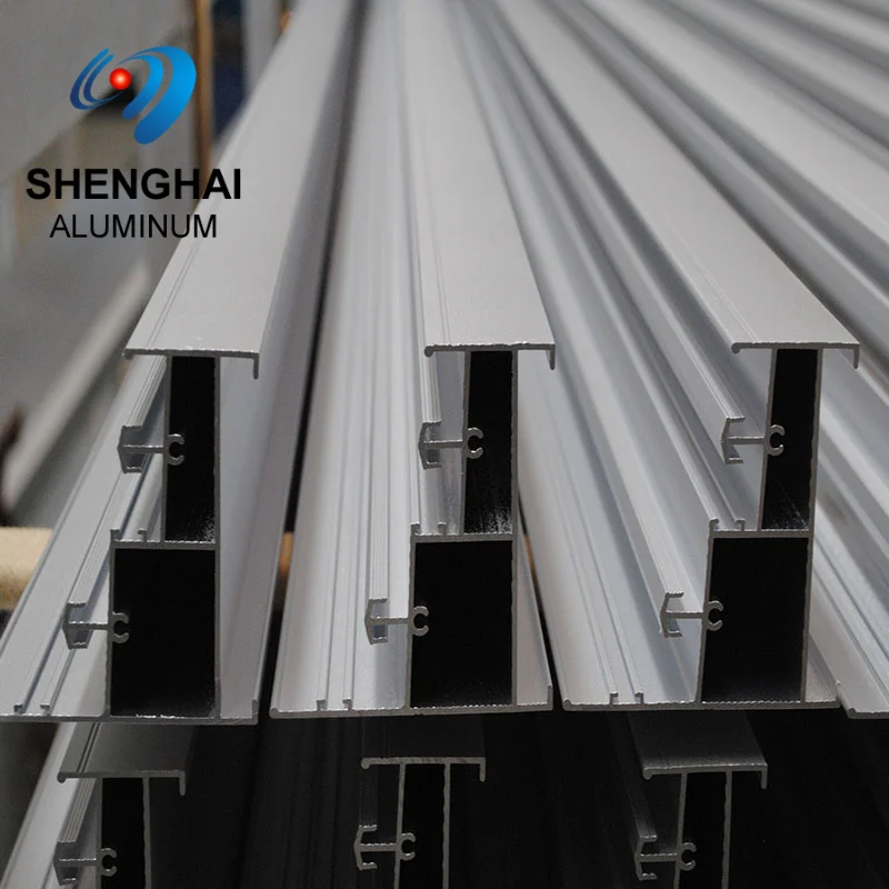 Folding door aluminum profile