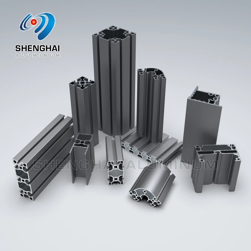 T-slots assembly lines aluminium profile series