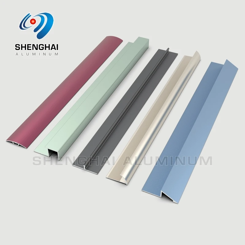 Tile trim aluminium profile series