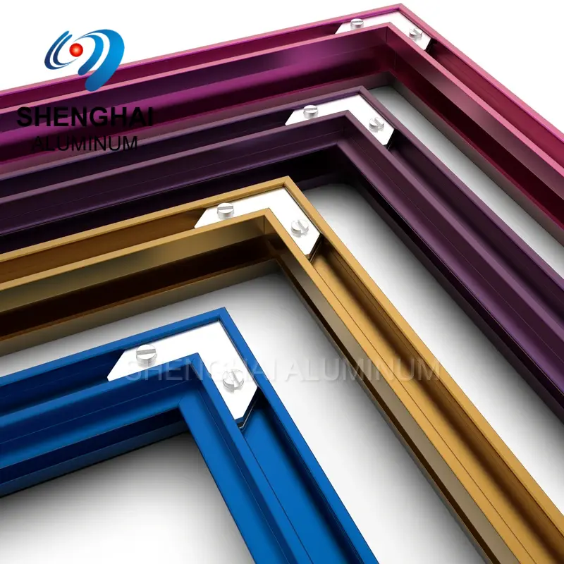 Deep processing of aluminum picture frames