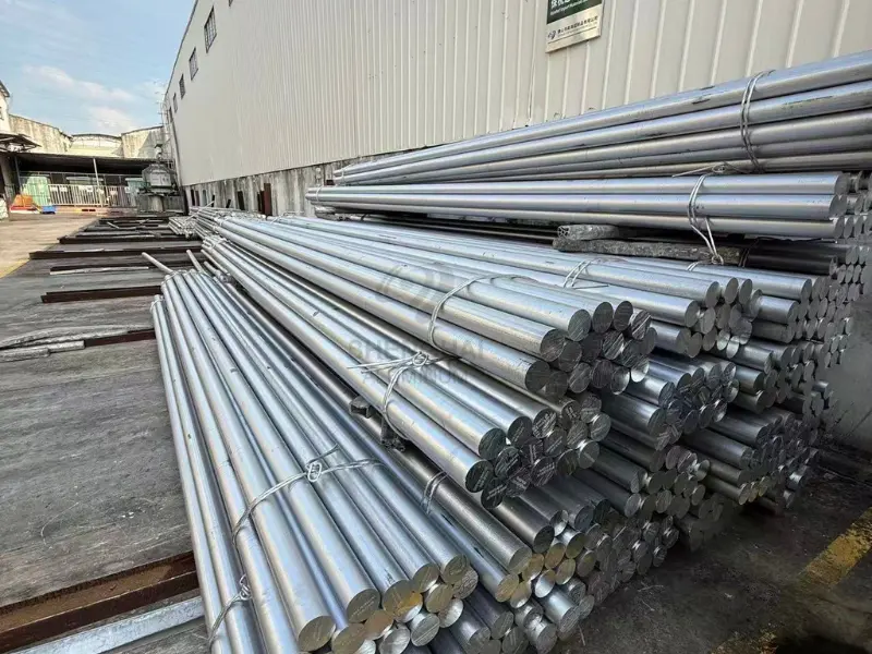 Aluminum rod preparation
