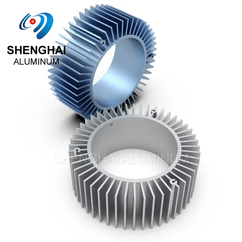 Deep processing of aluminum heat sinks