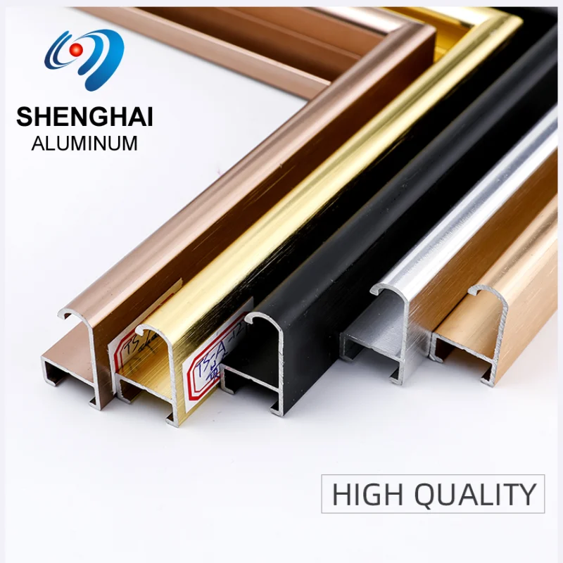 Aluminum picture frame
