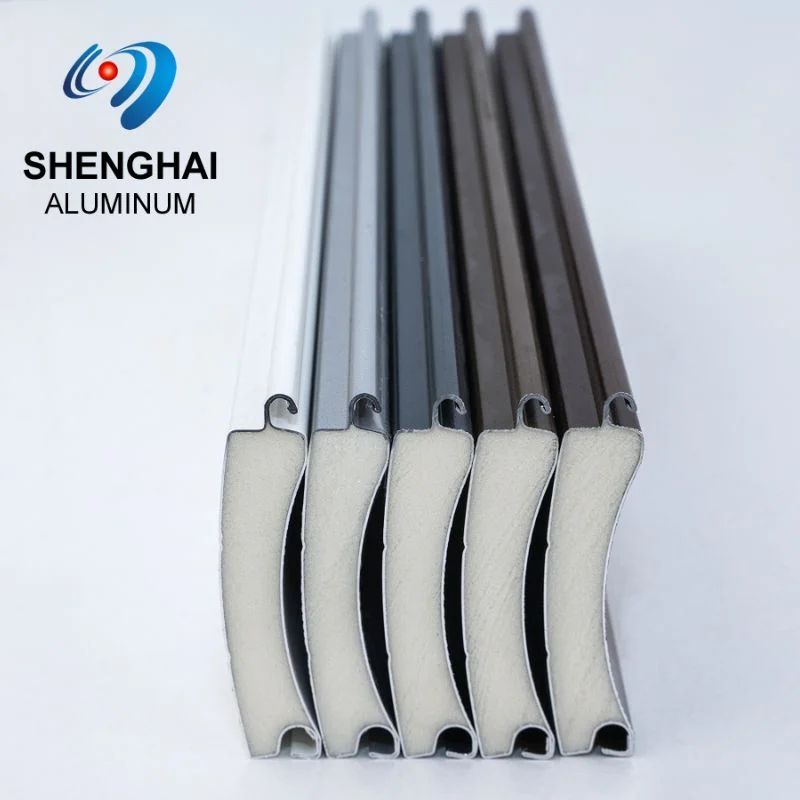 Aluminum shutter profile