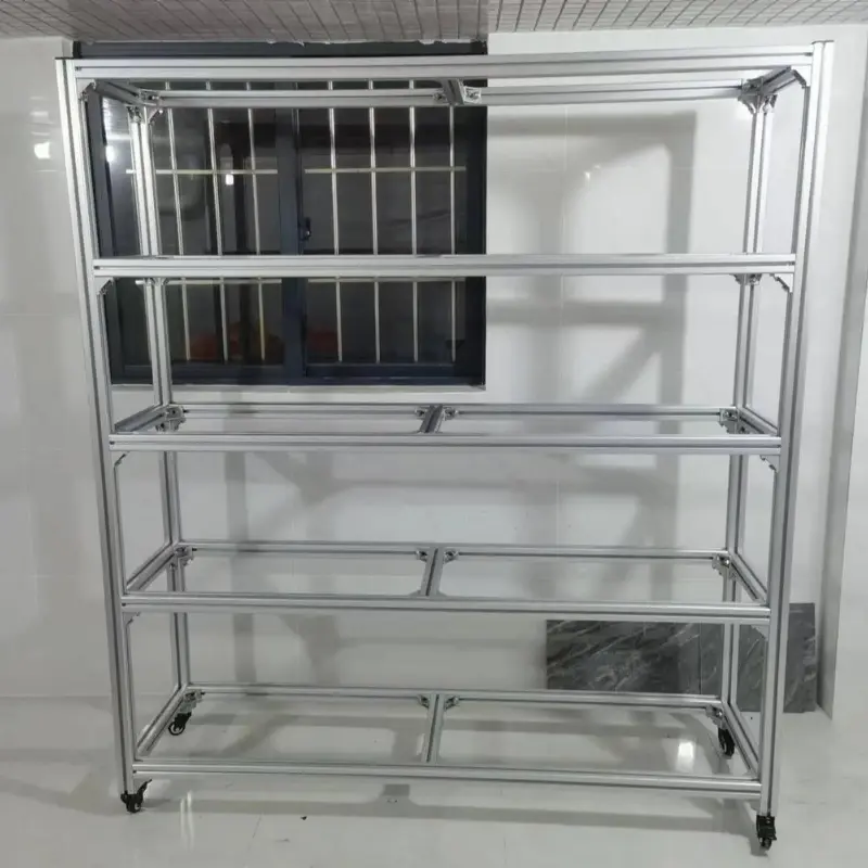 Aluminum sliding cabinet