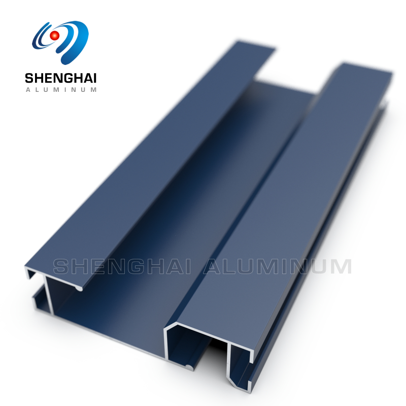 Folding door aluminum profiles