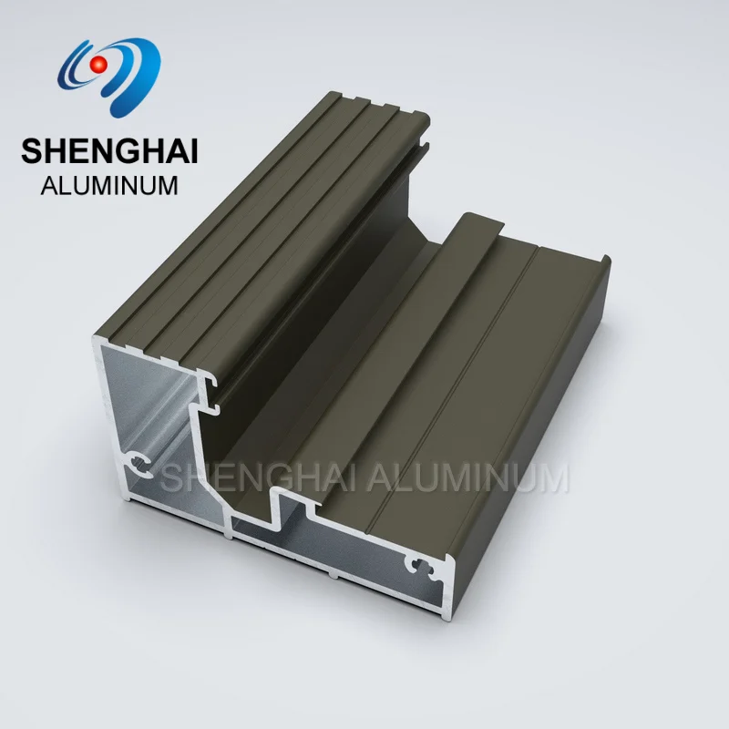 Folding door profile