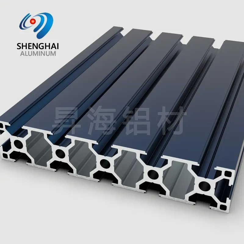 Industrial aluminum profile T-slots are used for DIY designs