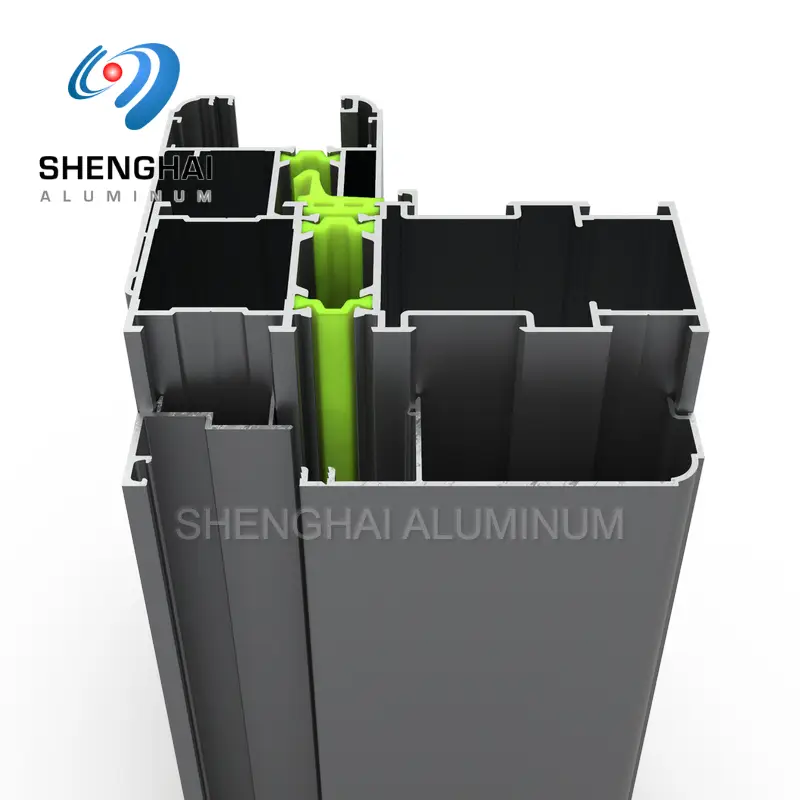 Thermal break aluminum doors and windows