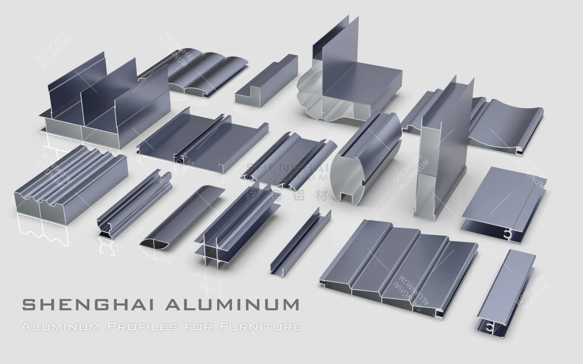 Ultra Thin Aluminum Extrusion Curtain Rail Profile