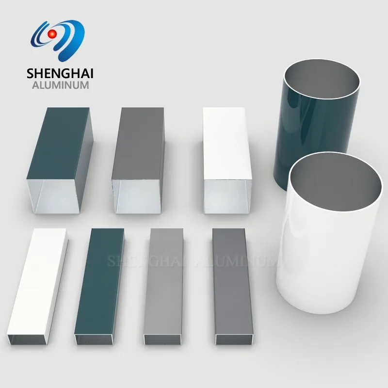 Round and Rectangular Hollow Aluminium Profiles